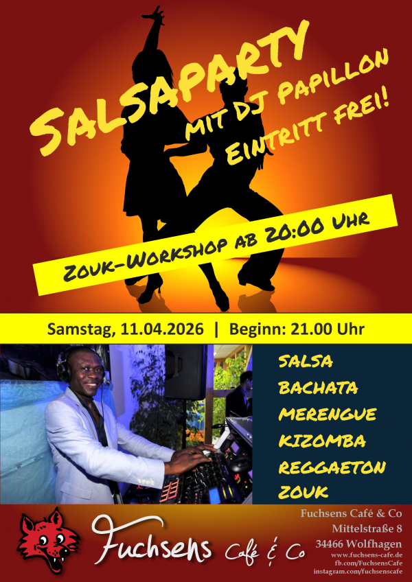 Salsa-Party 11.04.2026